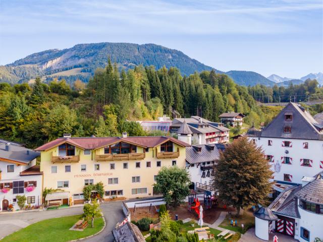 Vue de la maison de vacances