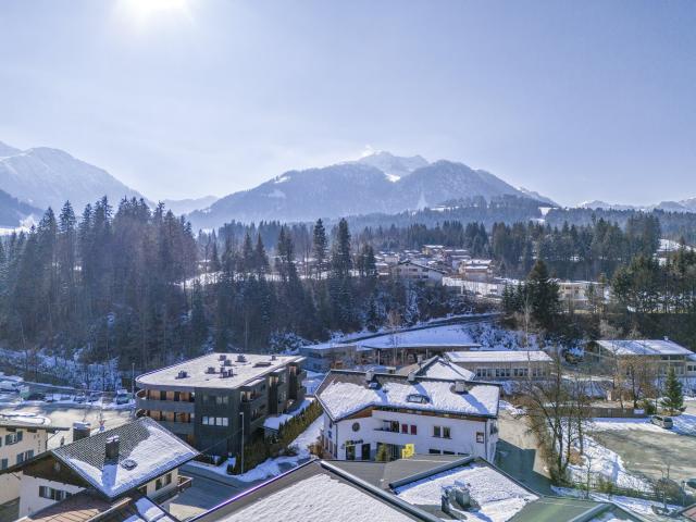 Vue de la maison de vacances