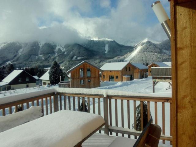 Aussicht vom Ferienhaus [Winter]