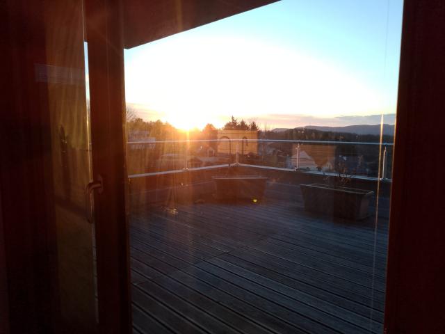 Aussicht vom Ferienhaus [Sommer]