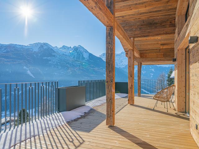 Aussicht vom Ferienhaus