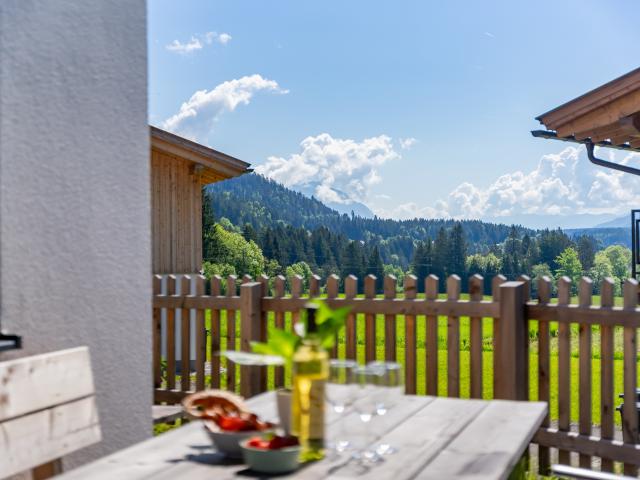 Uitzicht van vakantiehuis