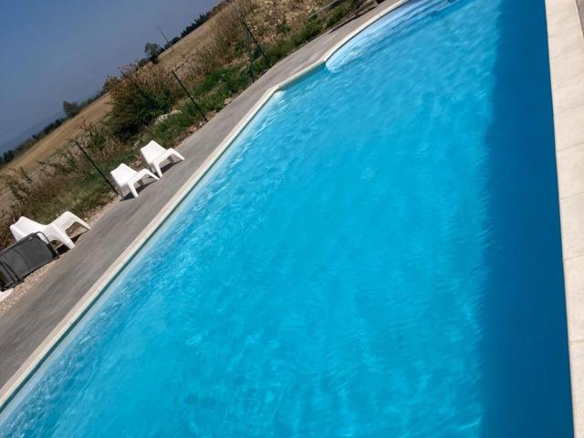 Piscine maison de vacances