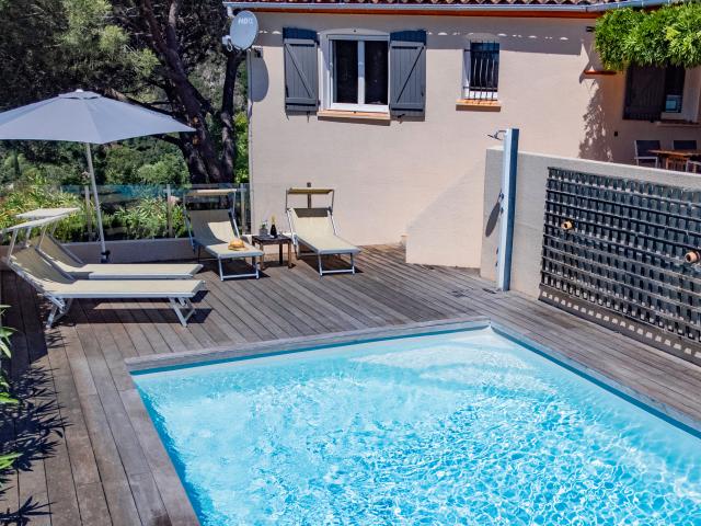 Pool des Ferienhauses
