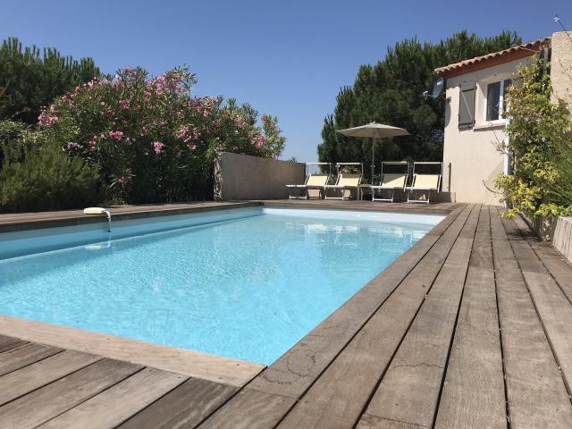 Piscine maison de vacances