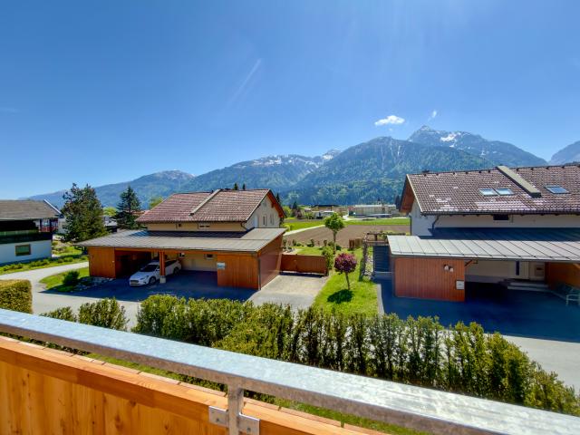 Uitzicht van vakantiehuis