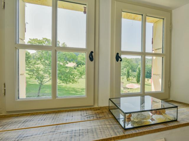 Vue de la maison de vacances