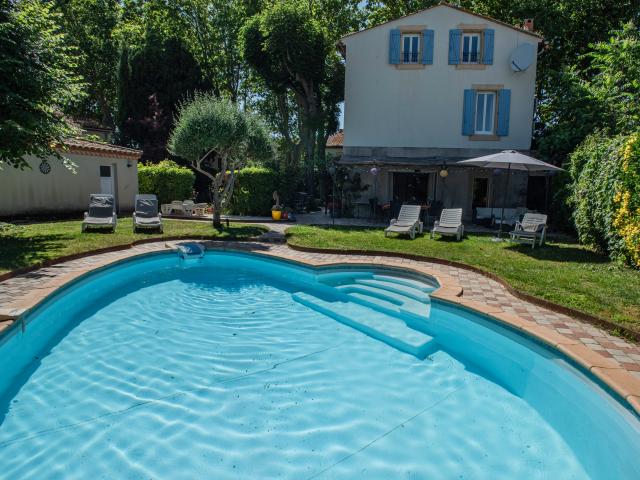Pool des Ferienhauses