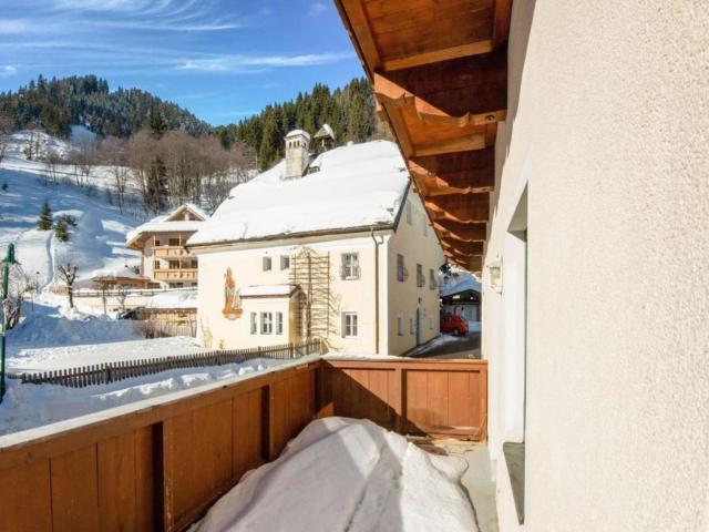 Vue de la maison de vacances