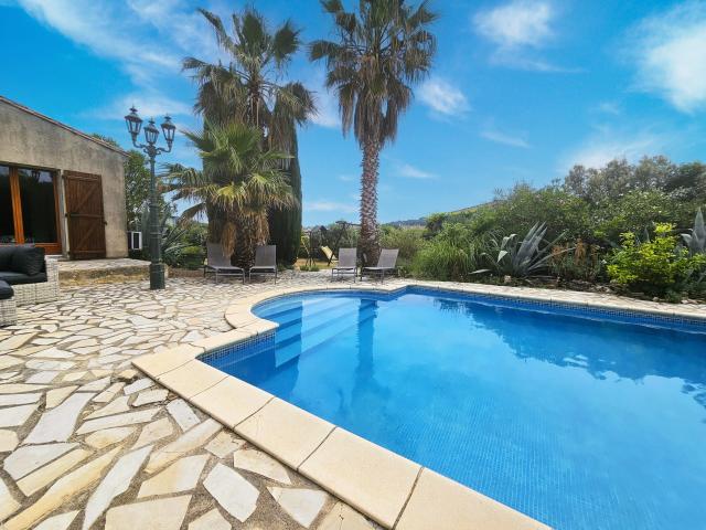 Pool des Ferienhauses