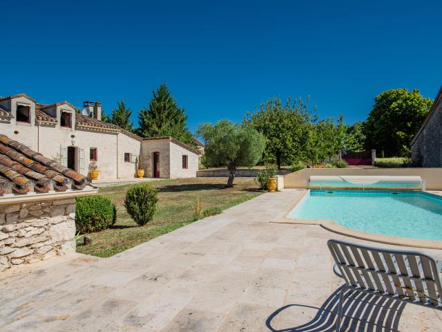 Piscine maison de vacances