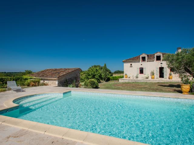 Piscine maison de vacances