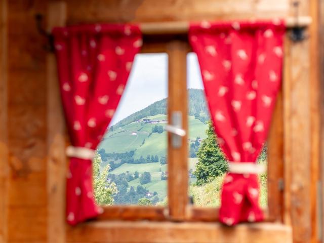 Uitzicht van vakantiehuis