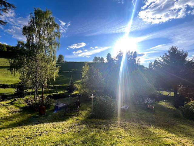 Vue de la maison de vacances