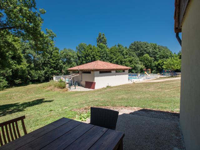 Uitzicht van vakantiehuis