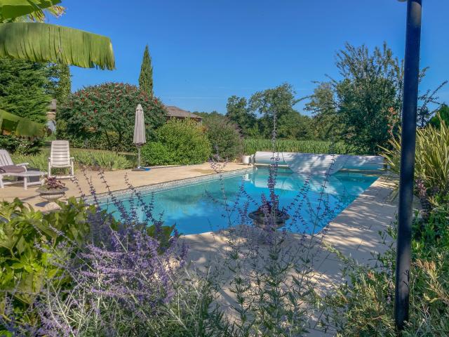 Piscine maison de vacances