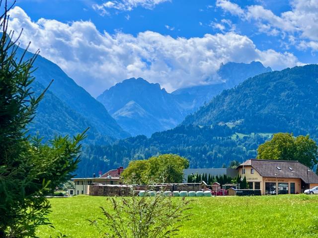 Vue de la maison de vacances