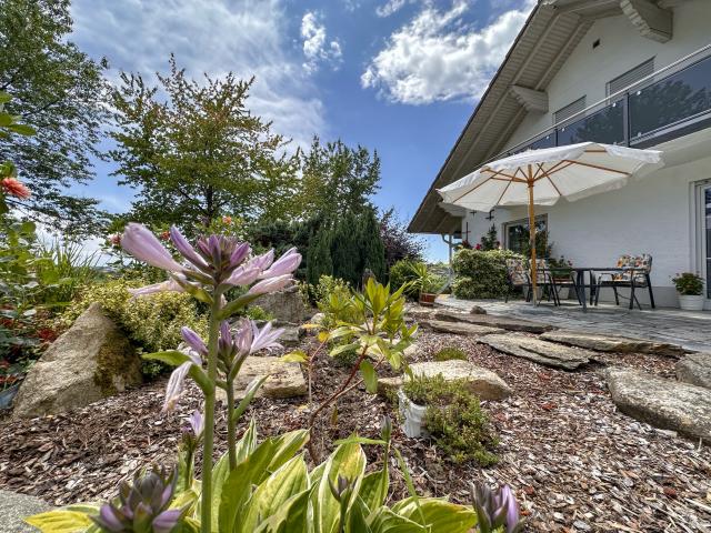Aussicht vom Ferienhaus