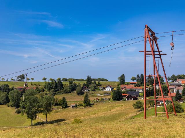 Aussicht vom Ferienhaus