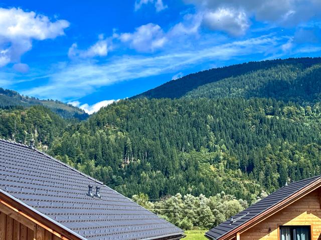 Vue de la maison de vacances