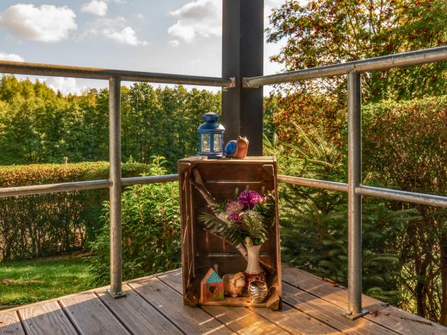 Vue de la maison de vacances