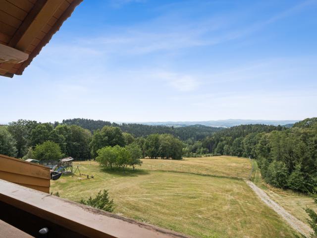 Vue de la maison de vacances