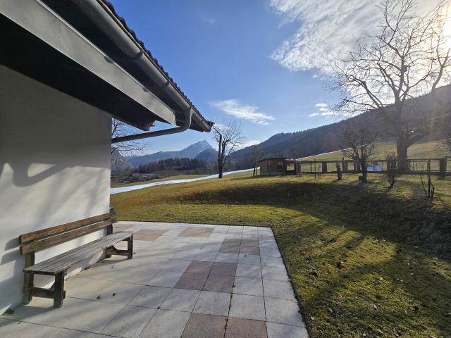 Uitzicht van vakantiehuis