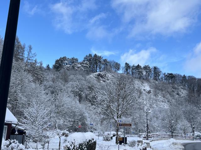 Aussicht vom Ferienhaus