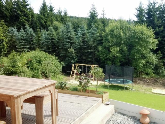 Aussicht vom Ferienhaus