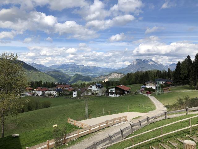 Uitzicht van vakantiehuis