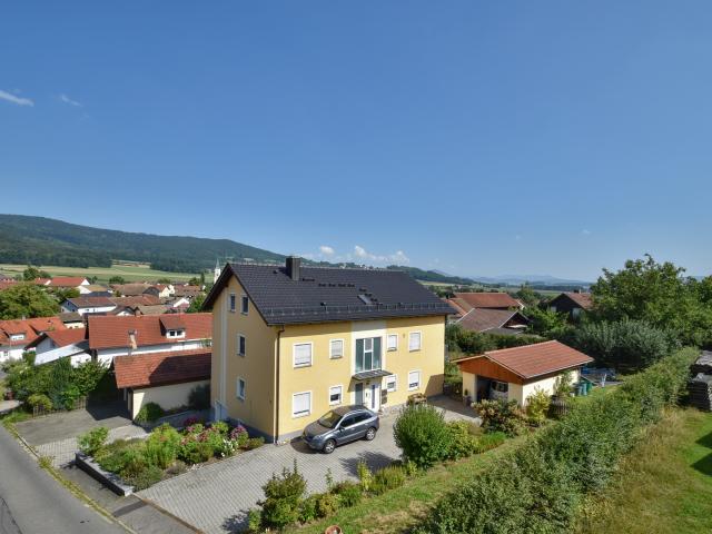 Vue de la maison de vacances