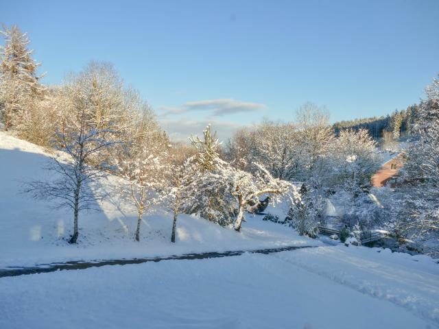 Aussicht vom Ferienhaus [Winter]