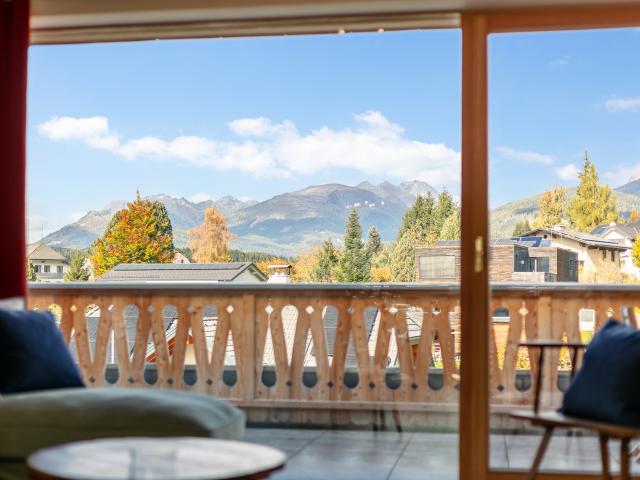 Uitzicht van vakantiehuis