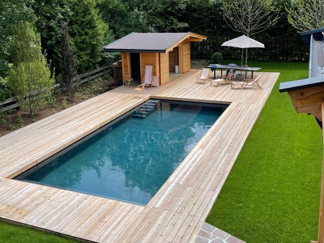 Piscine maison de vacances