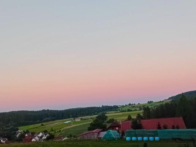 Aussicht vom Ferienhaus