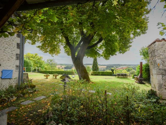 Vue de la maison de vacances