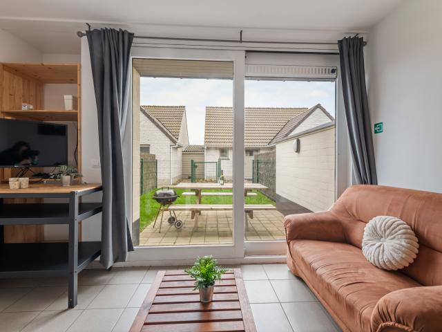 Uitzicht van vakantiehuis