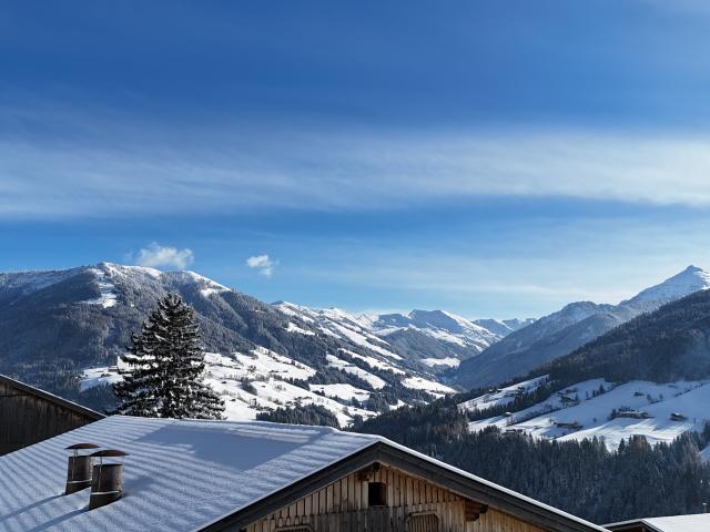 Uitzicht van vakantiehuis