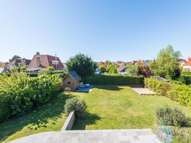 Uitzicht van vakantiehuis