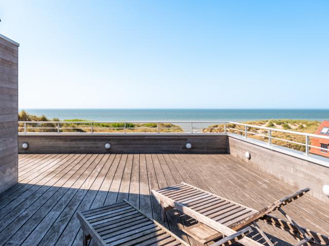 Vue de la maison de vacances