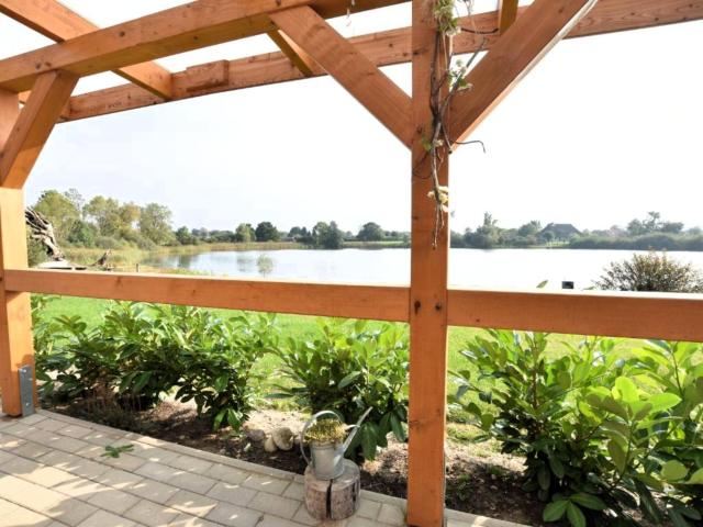 Vue de la maison de vacances