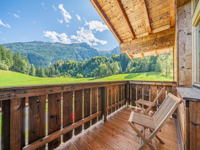 Vue de la maison de vacances