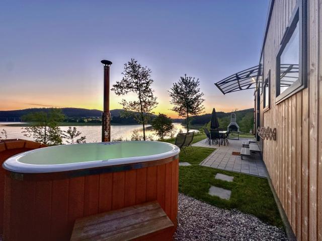 Uitzicht op het water