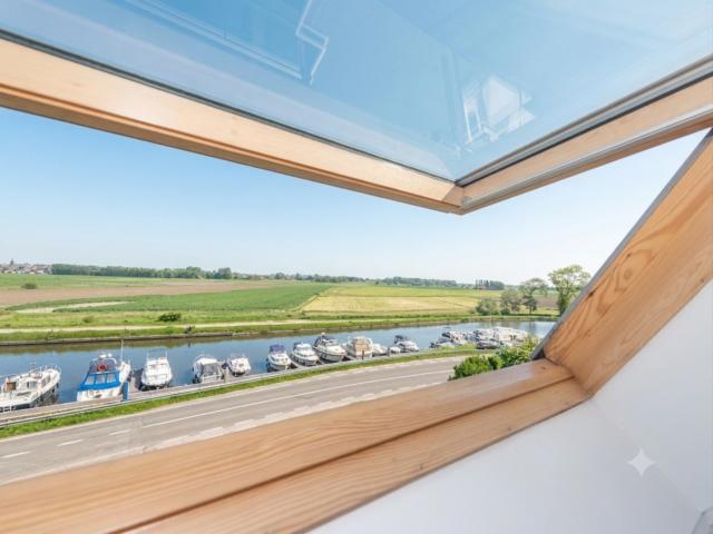Vue de la maison de vacances