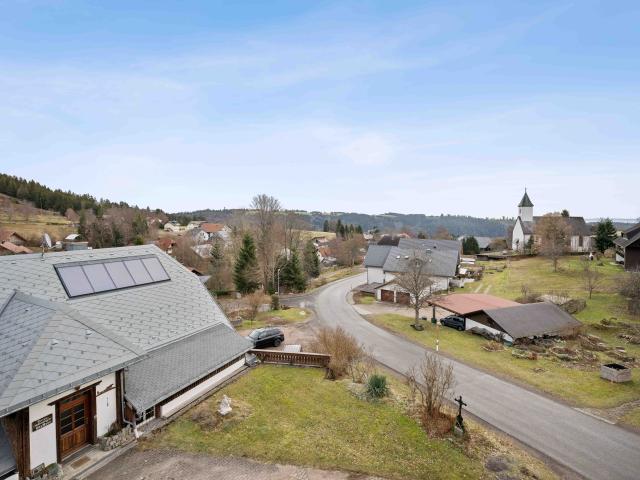 Vue de la maison de vacances