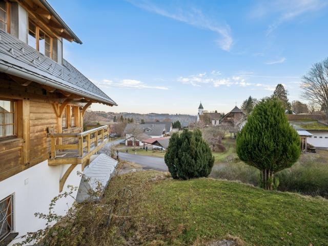 Vue de la maison de vacances