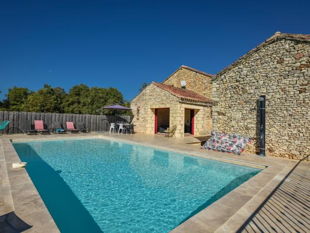 Zwembad van vakantiehuis