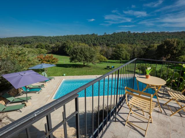 Aussicht vom Ferienhaus