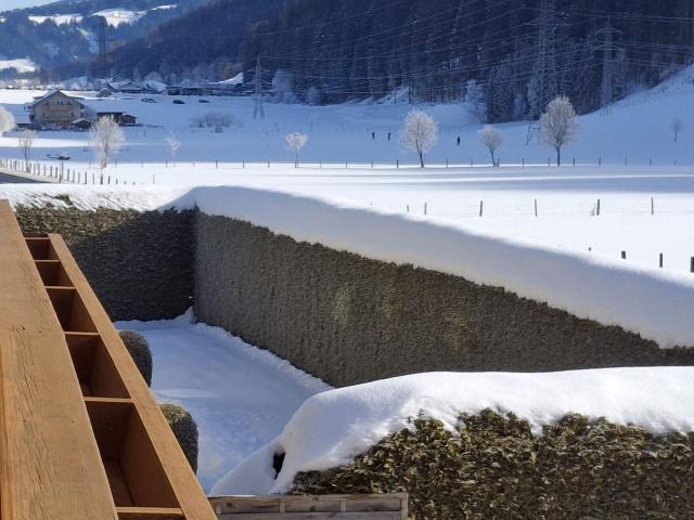 Vue de la maison de vacances