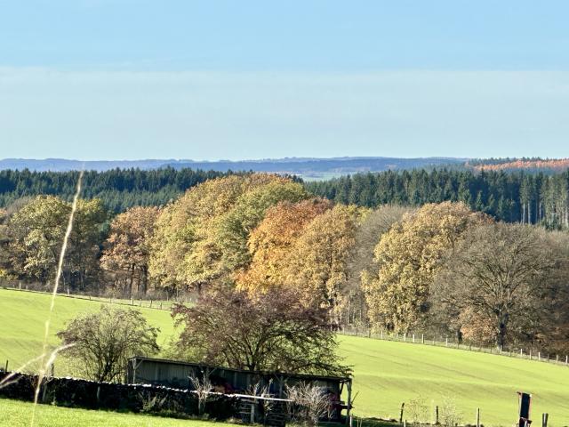 Vue de la maison de vacances